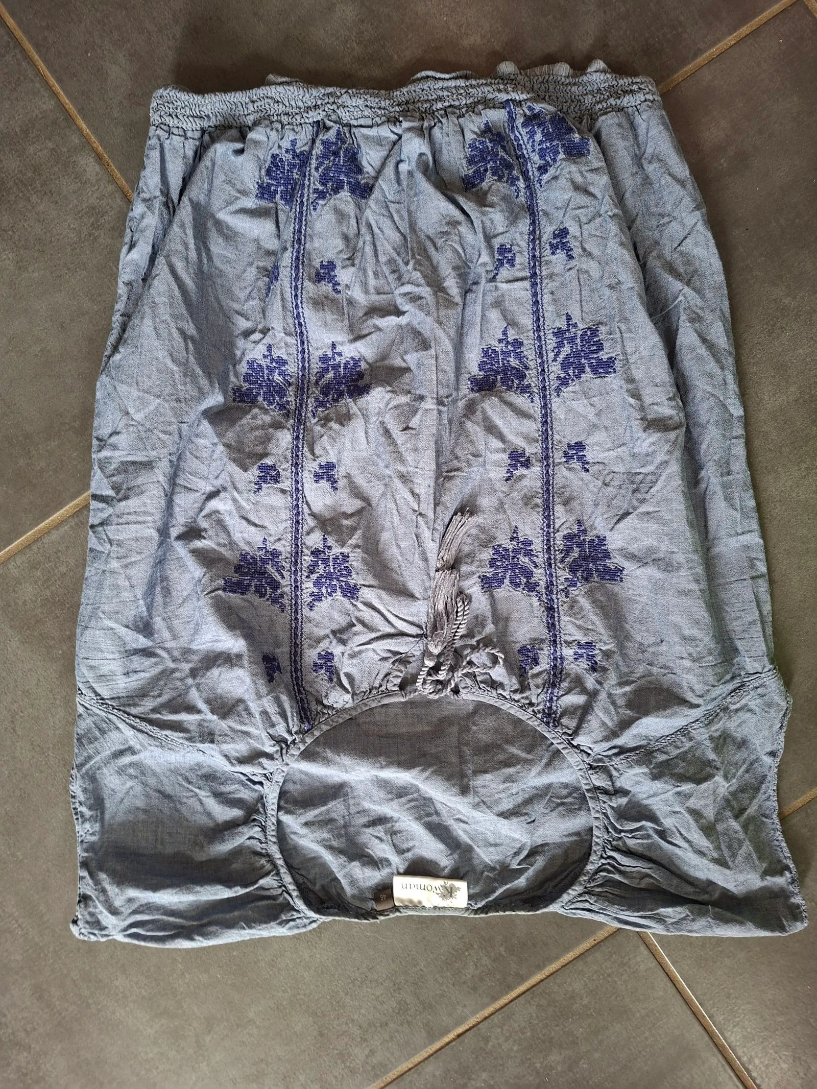 Camisa de camiseta K.Woman xl 42 azul – photo 2